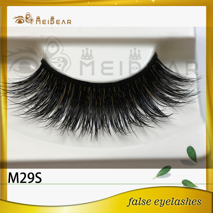 Wholesale dramatic mink  eyelashes with custom pacakging box